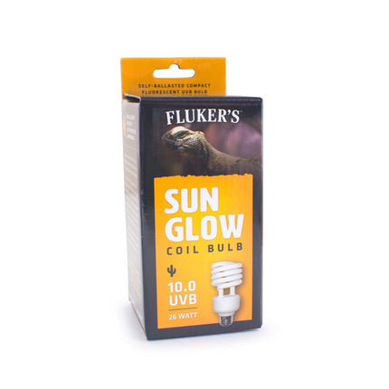 Fluker’s Sun Glow Coil Bulb 10.0 UVB, 26 watt