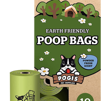 Pogi’S Dog Poop Bags - 10 Rolls (150 Doggie Poop Bags)