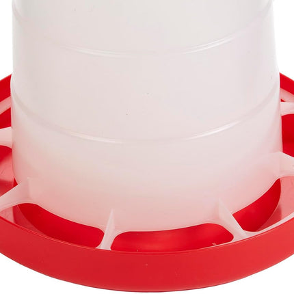 Little Giant Deluxe Poultry Feeder 3 lb Hanging Chicken Feeder BPA-Free Plastic