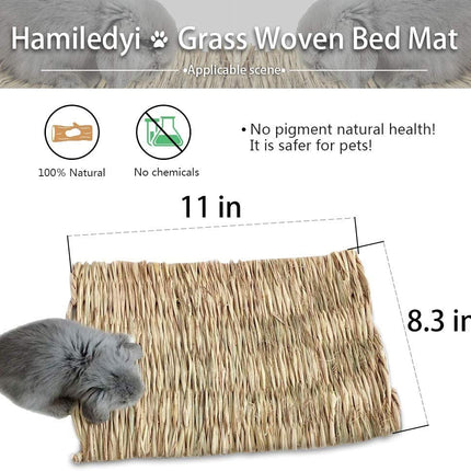 The Ultimate Chew-athon: 12 Grass Mats for Your Furry Friends' Snack Time and Nap Zone!
