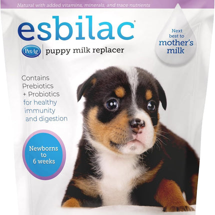 Esbilac Puppy Milk Replacer 12oz Powder Prebiotics Probiotics Newborn Formula