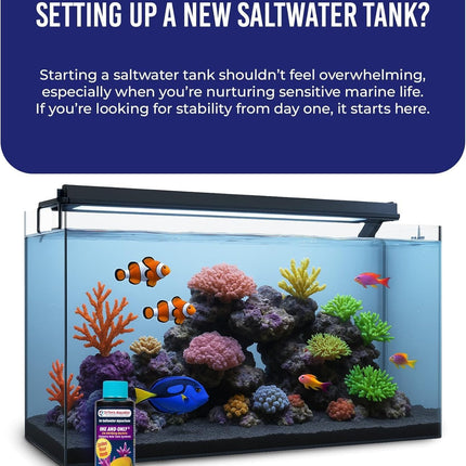 Dr Tim's One & Only Saltwater Nitrifying Bacteria 2 4 8 oz Aquarium