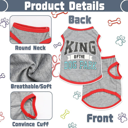 Small Dog Shirts — Cute Puppy Clothes for Chihuahua, Yorkie & Small Breeds | 4-Pack