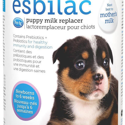 Esbilac Puppy Milk Replacer 12oz Powder Prebiotics Probiotics Newborn Formula