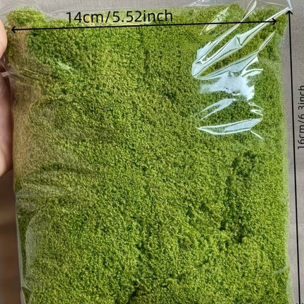 1 Packs of Artificial Moss - Fake Green Moss