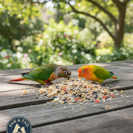 Higgins Vita Seed Conure & Lovebird Food 2.5 lb Premium Seed Blend Probiotics DHA