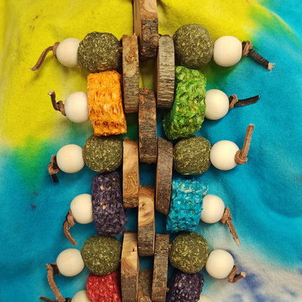 Chew Toy Hanging (With Clips) hang in cage for Great Fun