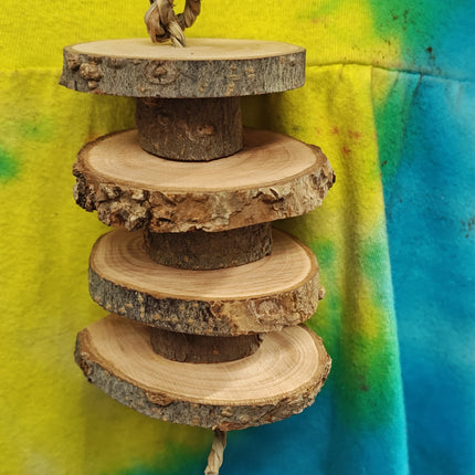 Chew Toy Hanging (With Clips) hang in cage for Great Fun