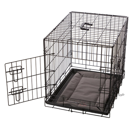K&H Pet Products Motherâ_x0080__x0099_s Heartbeat Puppy Crate Pad Water-Resistant Medium/Large Gray 21" x 31" x 0.5"