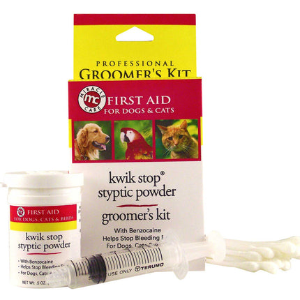 Kwik-Stop Groomers Kit for Dogs, Cats & Birds Nail Care & Grooming Kit