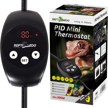 Reptile Thermostat PID Dimming Controller Digital Heat Lamp Temp Control 300W