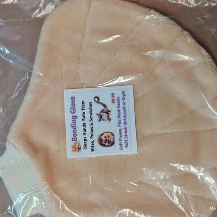Bonding No-Bite Super Soft Fleece Glove for Small Pets – Cozy Comfort by PNC Family Finds