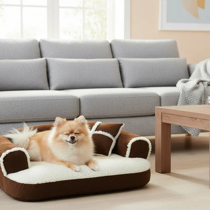 Petmate Sofa Dog Bed with Bonus Pillow
