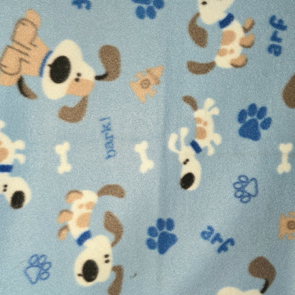 Dog Blanket - puppy print