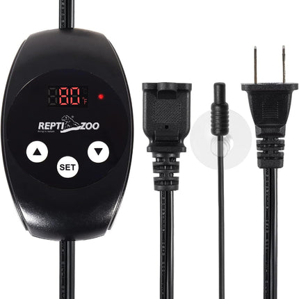 Reptile Thermostat PID Dimming Controller Digital Heat Lamp Temp Control 300W