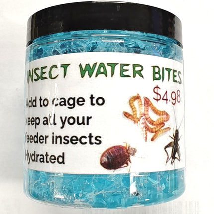 Water Bites for Feeder Insects