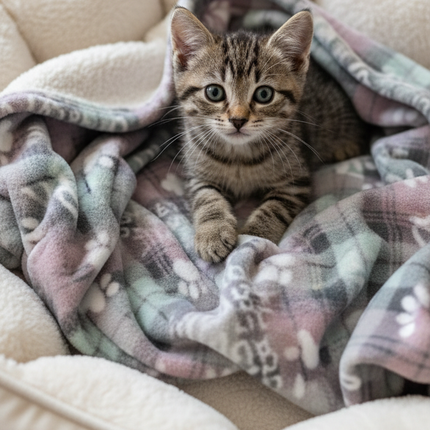 Cat Blanket ( fleece)