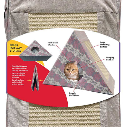 KONG Play Spaces Cat Zen Den with Catnip