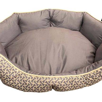 Mink Tufted Euro Cuddler Bed For Dogs & Cats