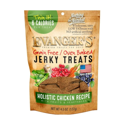 Evanger's Nothing But Natural Chicken Jerky Dog Treats