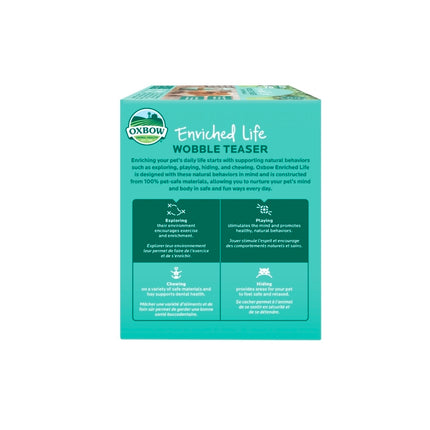 Oxbow Animal Health Enriched Life Wobble Teaser Small Animal Toy