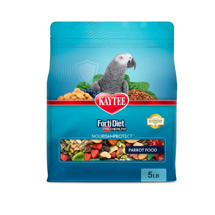 Kaytee Forti-Diet Pro Health Nourish+Protect Parrot Food 5#