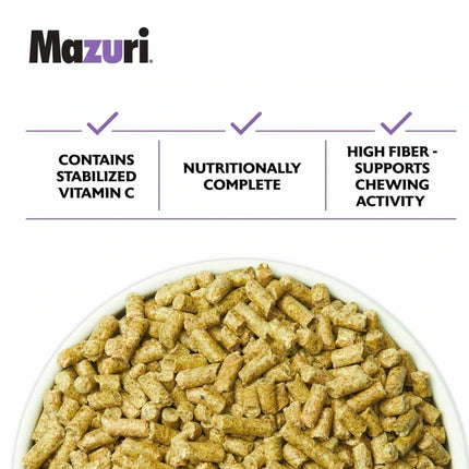 Mazuri Timothy-Based Guinea Pig Food, 25-lb bag