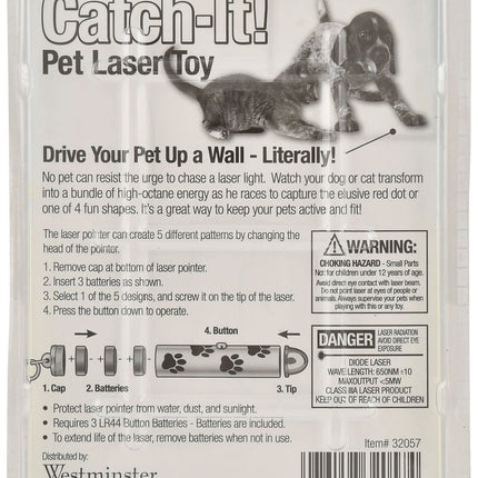 Ruffin' It Catch-It! 5-way Pet Laser Toy